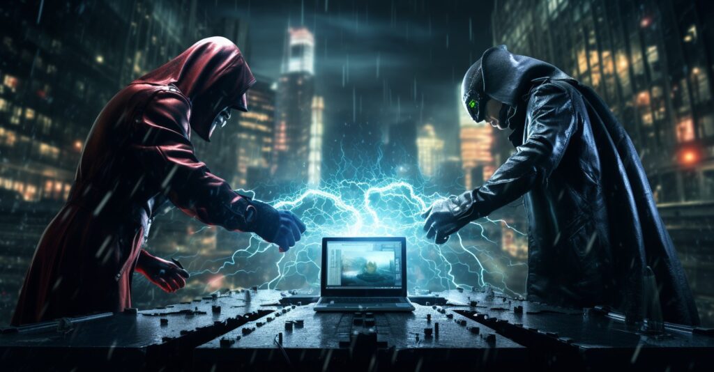A Dynamic Cybersecurity Duel
