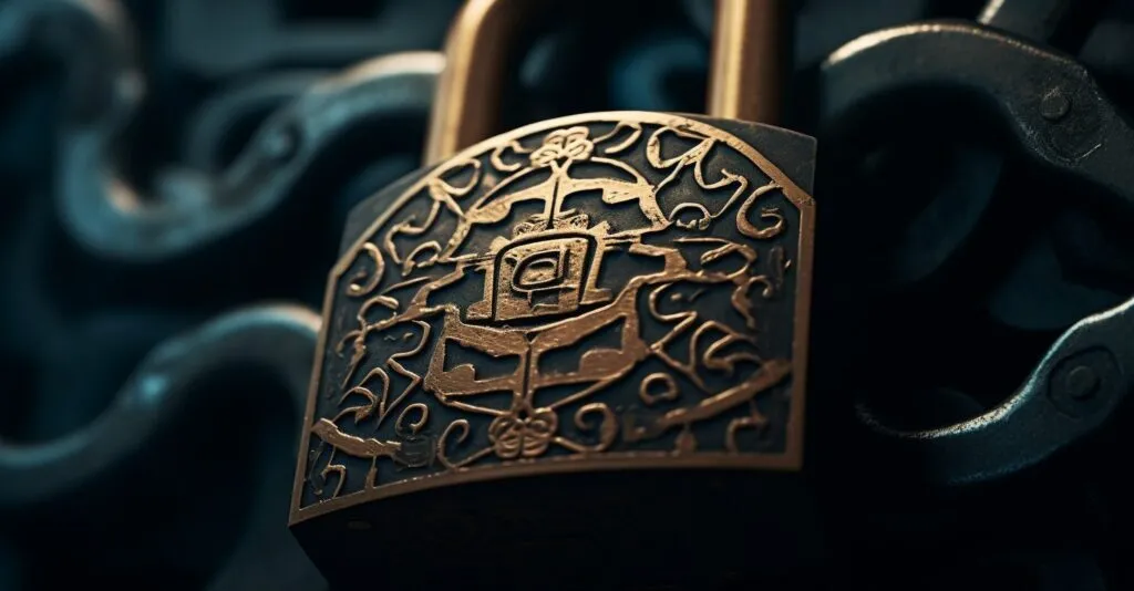 A Padlock Symbolizing Account Security