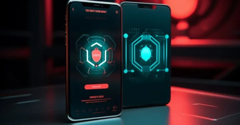 Avg Antivirus App Interface On Smartphone Screen