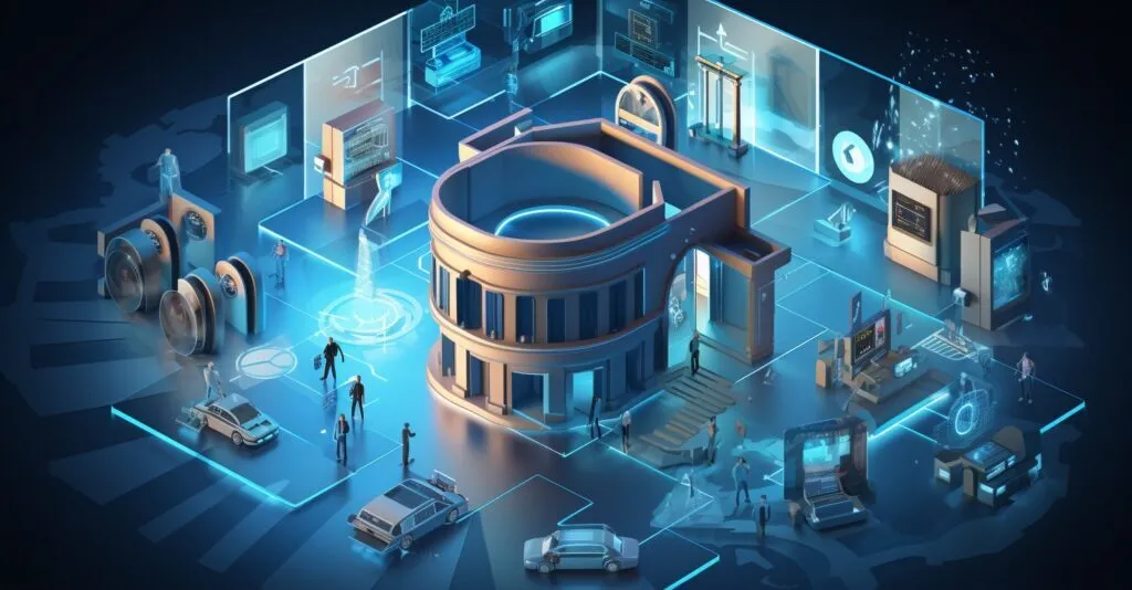 Bank Security Illustration