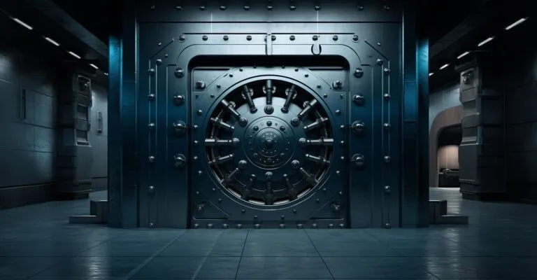 Bank Vault Entrance