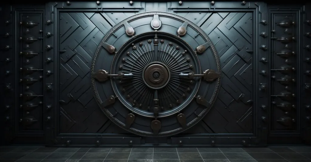 Bank Vault With A Fort Knox Vibe