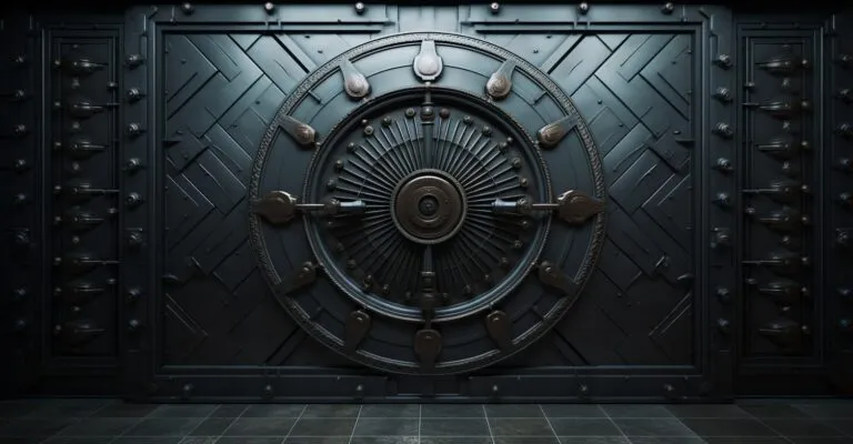 Bank Vault With A Fort Knox Vibe