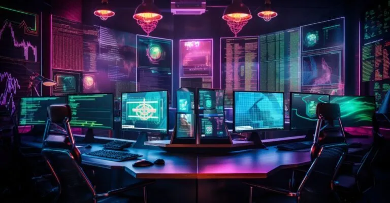 Bitcoin Cryptocurrency Trading Desk