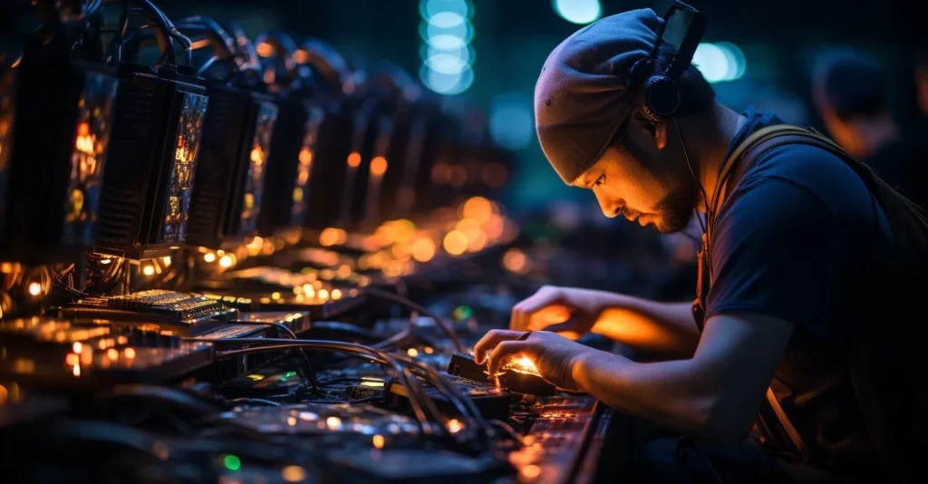 Bitcoin Mining Operation