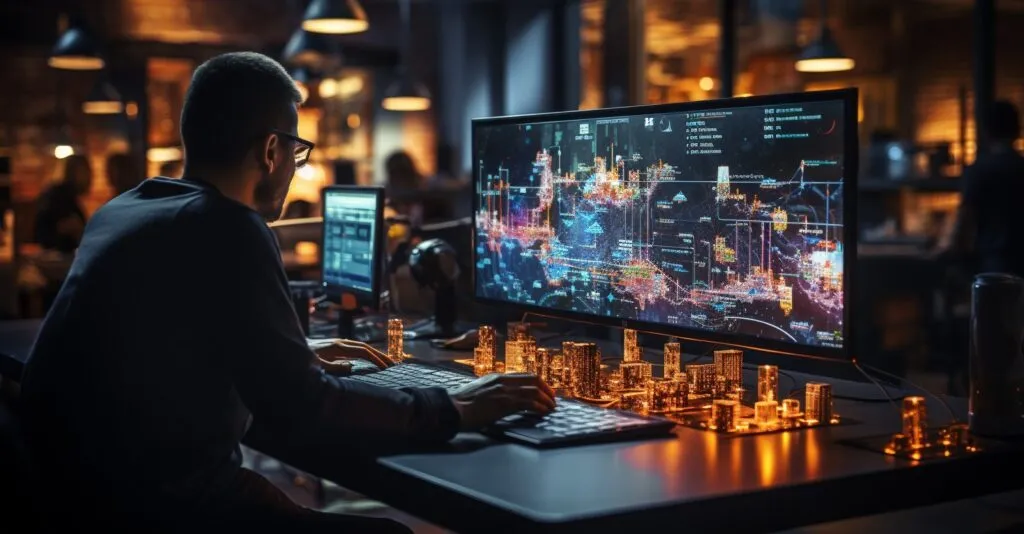 Blockchain Developers At Work