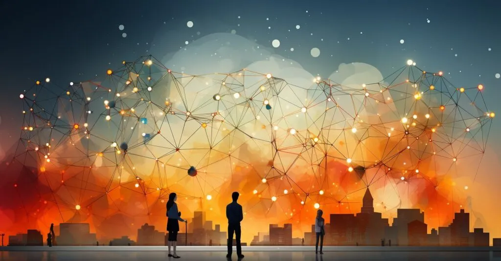 Blockchain Nodes Interacting