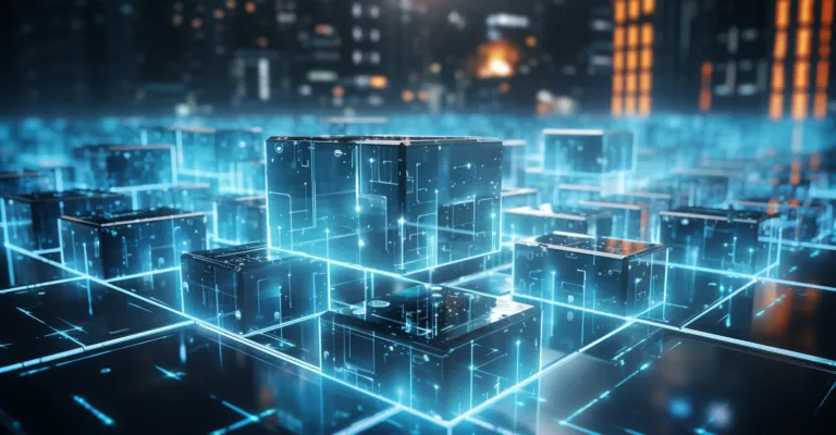 Blockchain Technology Concept