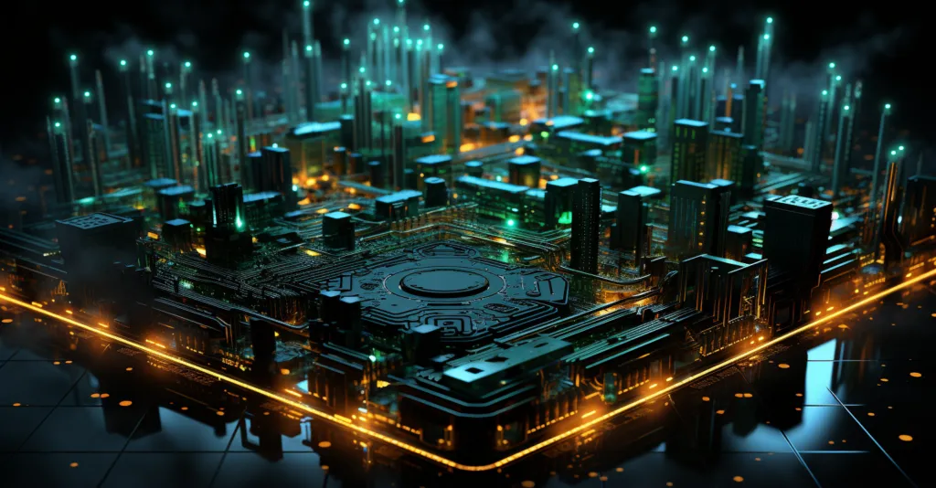 Blockchain Technology Concept