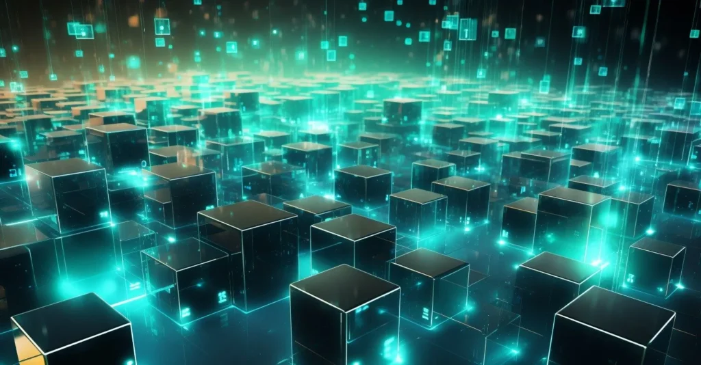 Blockchain Technology Concept