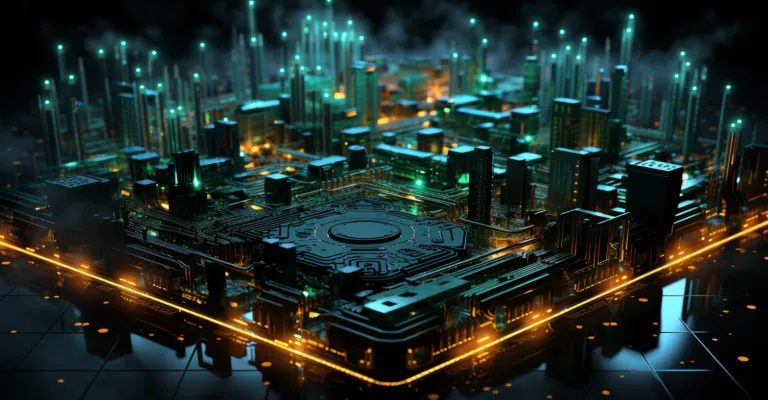 Blockchain Technology Concept