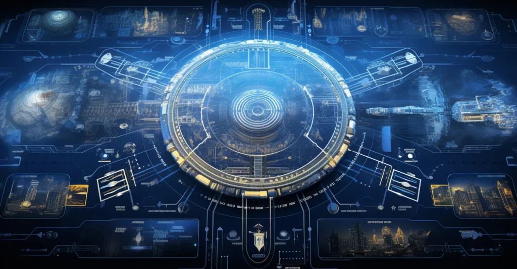 Blueprint Inspired Frameworks Visualization