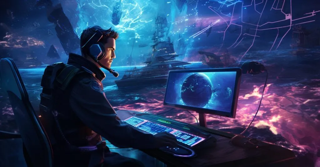 Captain Navigating Cyber Ship