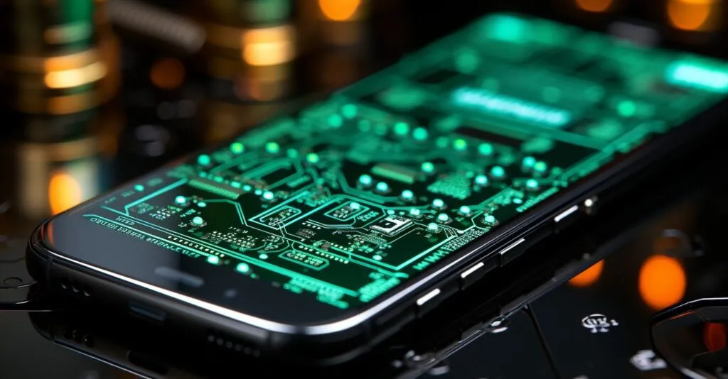 Close Up Of Verification Code On Smartphone Screen