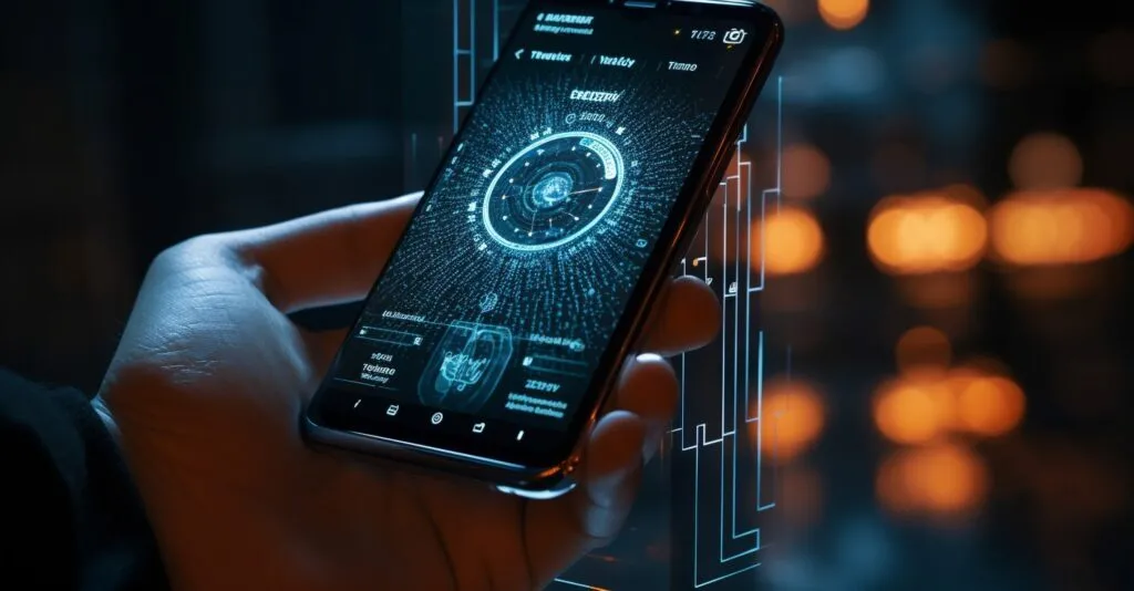 Close Up Of A Person Using Two Factor Authentication (2fa)