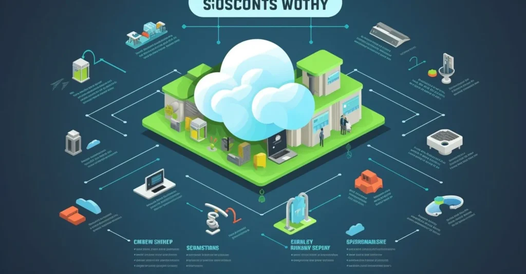 Cloud Security Solutions Infographic
