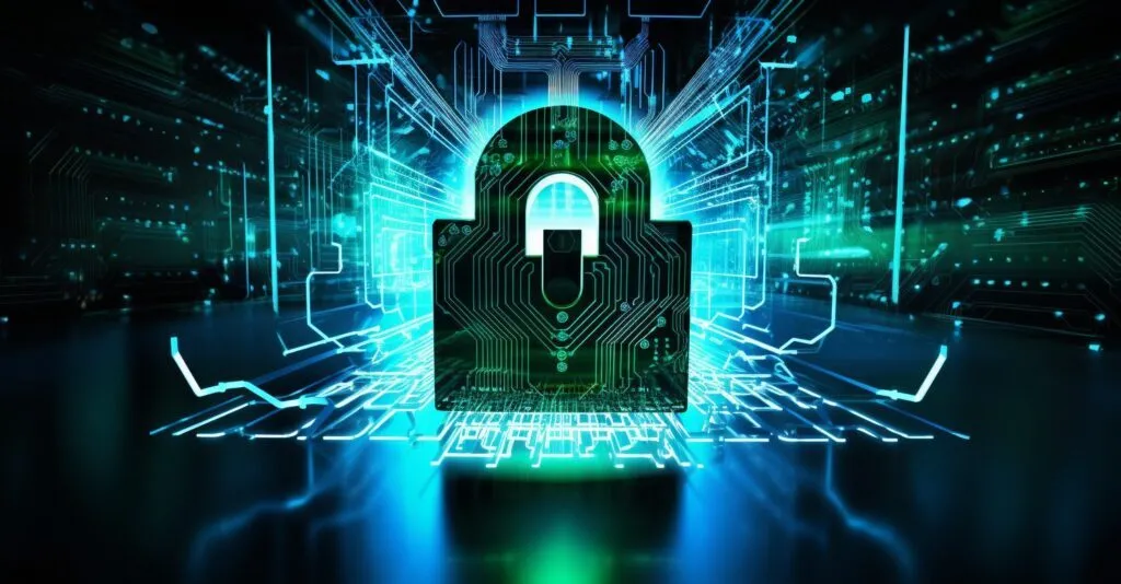 Conceptual Image Showcasing The Concept Of Digital Security