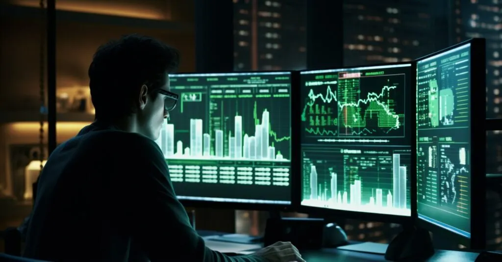 Cryptocurrency Exchange Interface On A Computer Screen