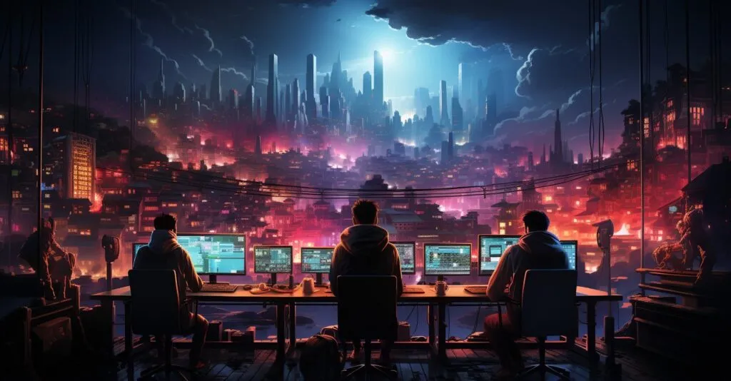 Cryptocurrency Trading Illustration