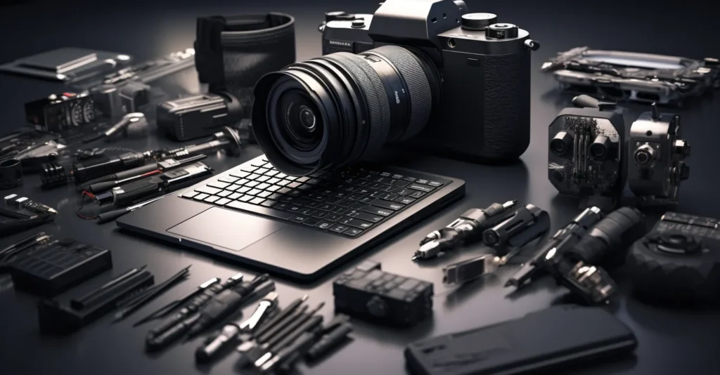 Cybersecurity Power Tools Visual Representation