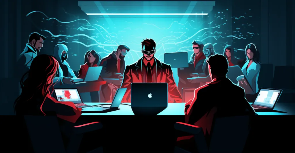 Cybersecurity Team In Action