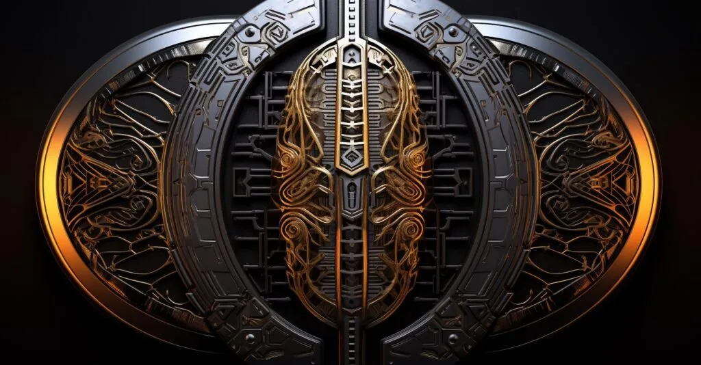 Cybersecurity Concept Shield Protecting Personal Information