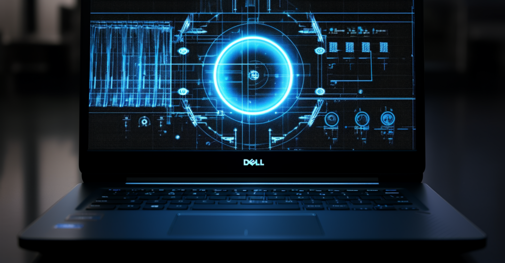 Dell Laptop With A Password Changing Interface
