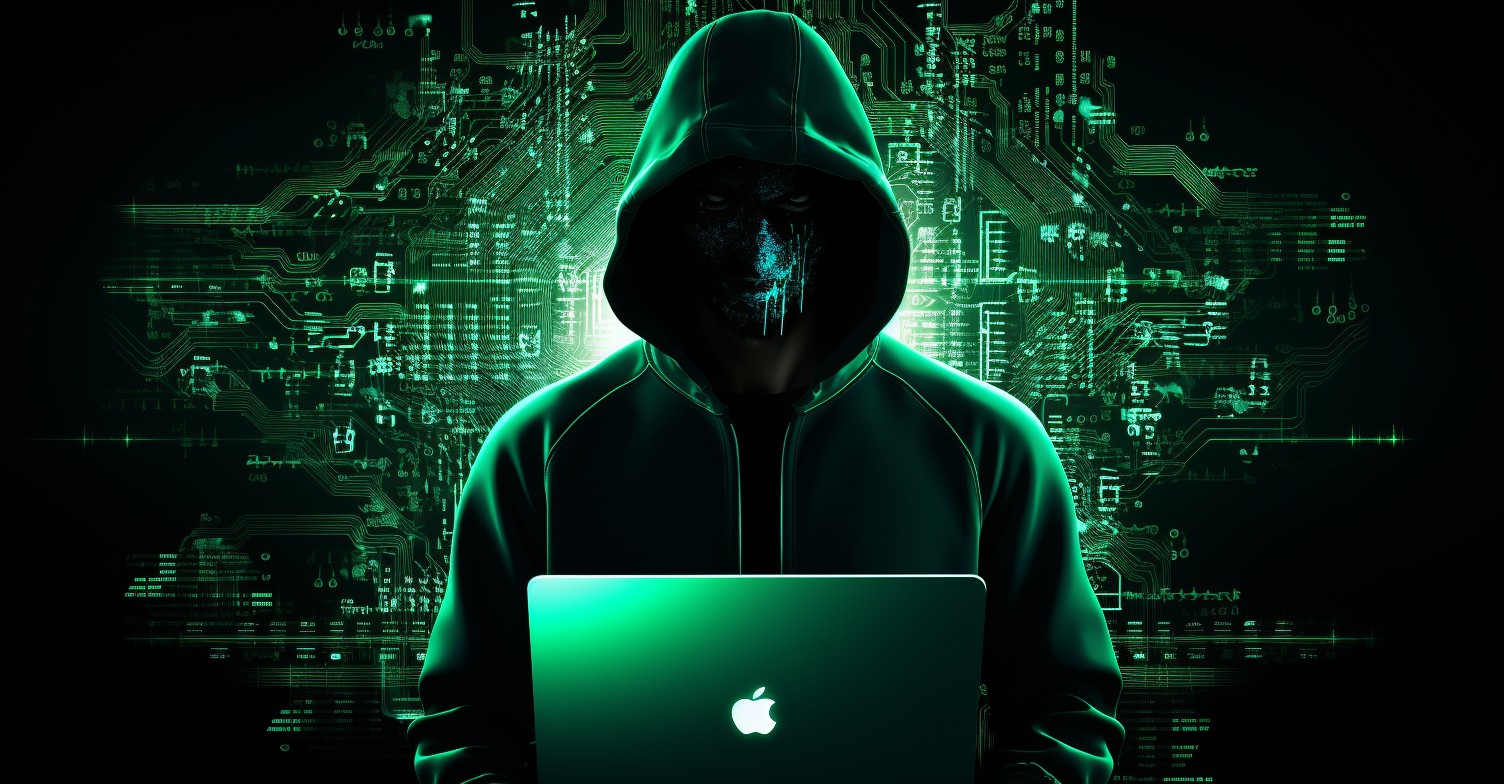 Digital Identity Theft Illustration