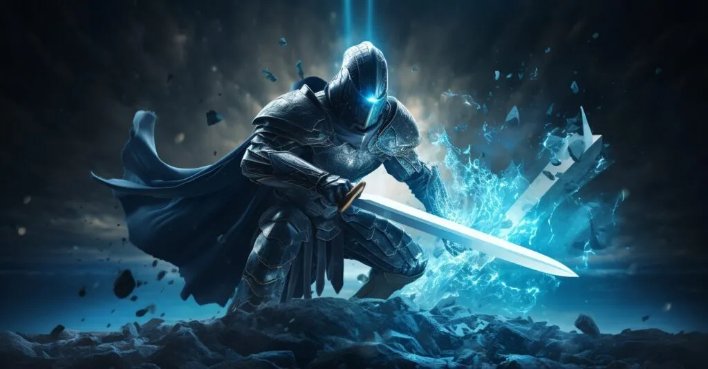 Digital Knight Defending Online Marketplace
