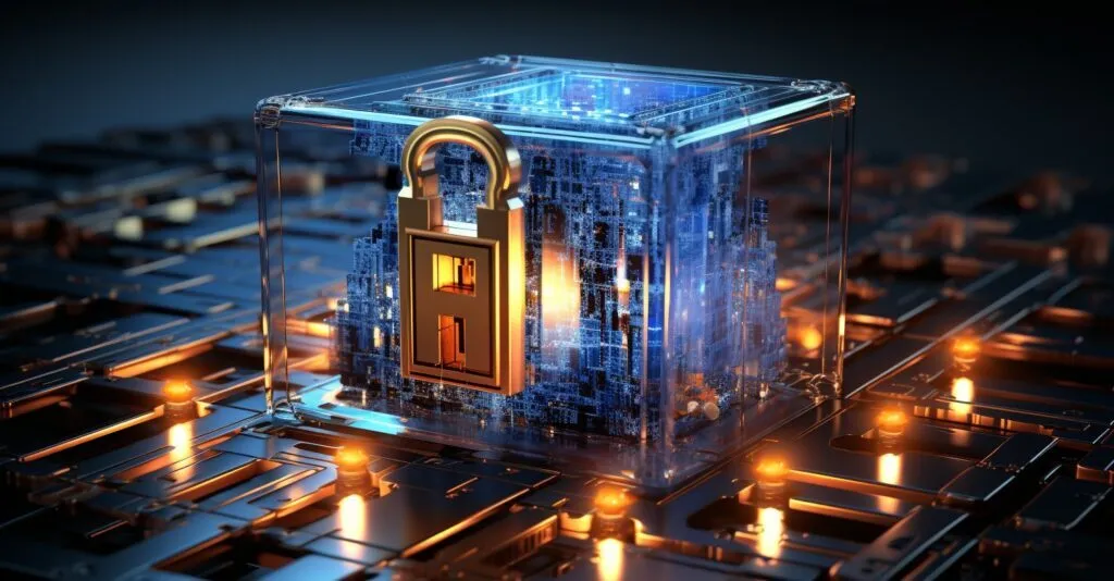 Digital Lock And Key For Facebook Password Protection
