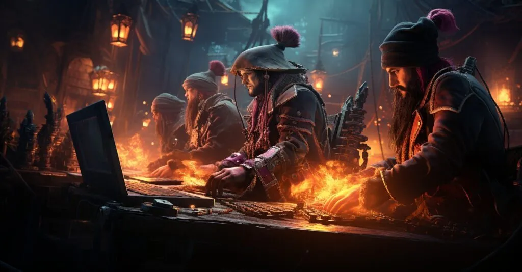 Digital Pirates Sending Secure Email Attachment