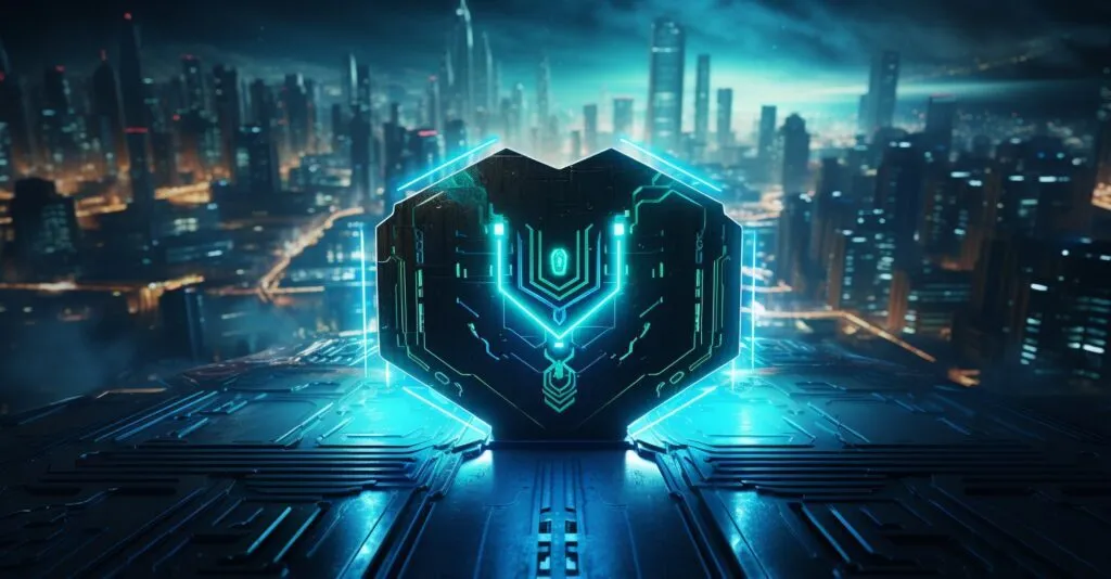 Digital Security Shield And Keys