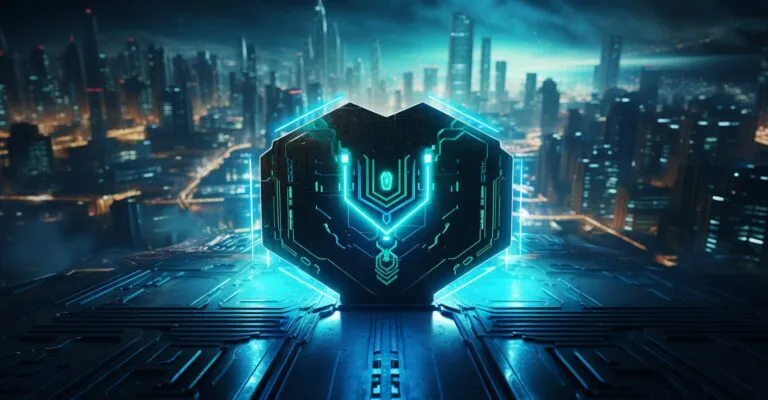Digital Security Shield And Keys