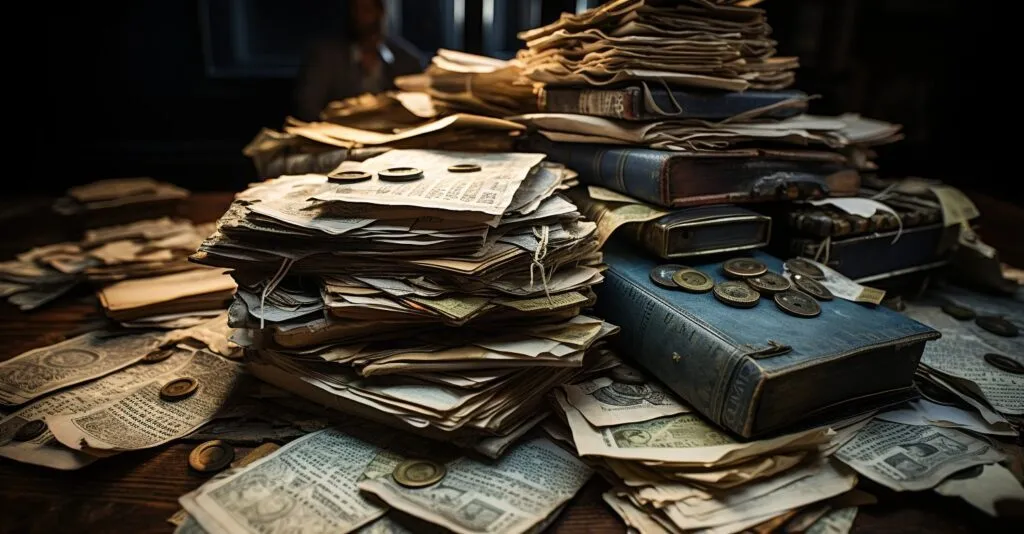 Discarded Personal Documents