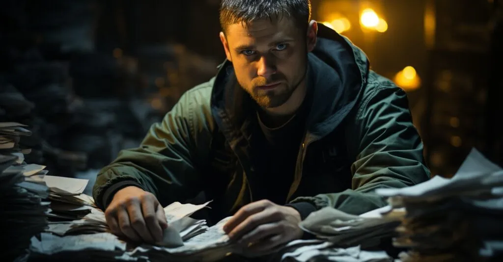 Dumpster Diving Identity Theft