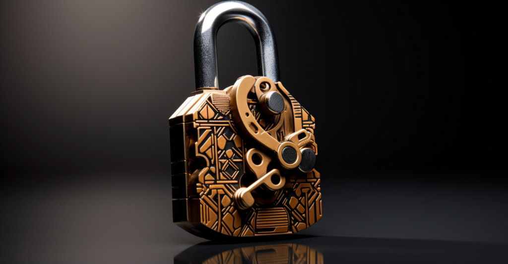 Email Security Lock And Key
