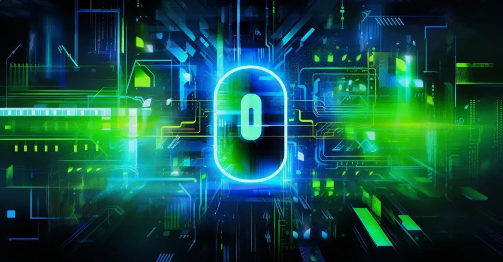 Futuristic Identity Theft Protection Concept