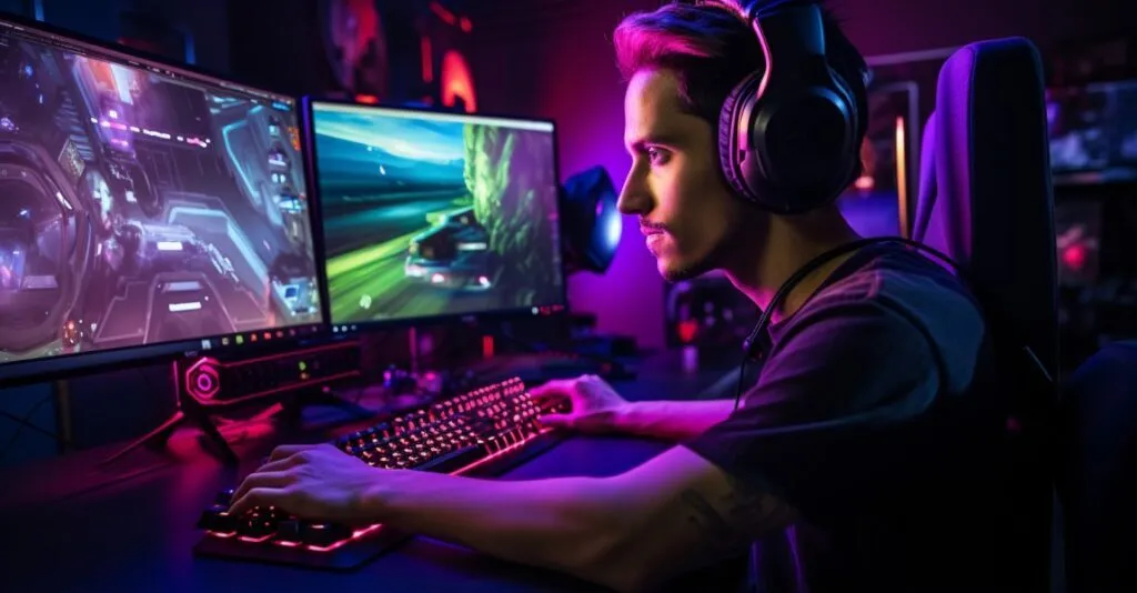 Gamer Using Vpn For Lag Free Gaming