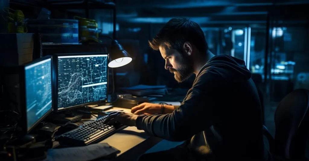Hacker At Work