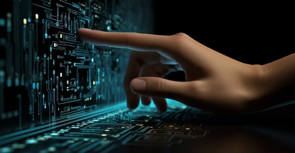 Hand Reaching For Recovery Codes