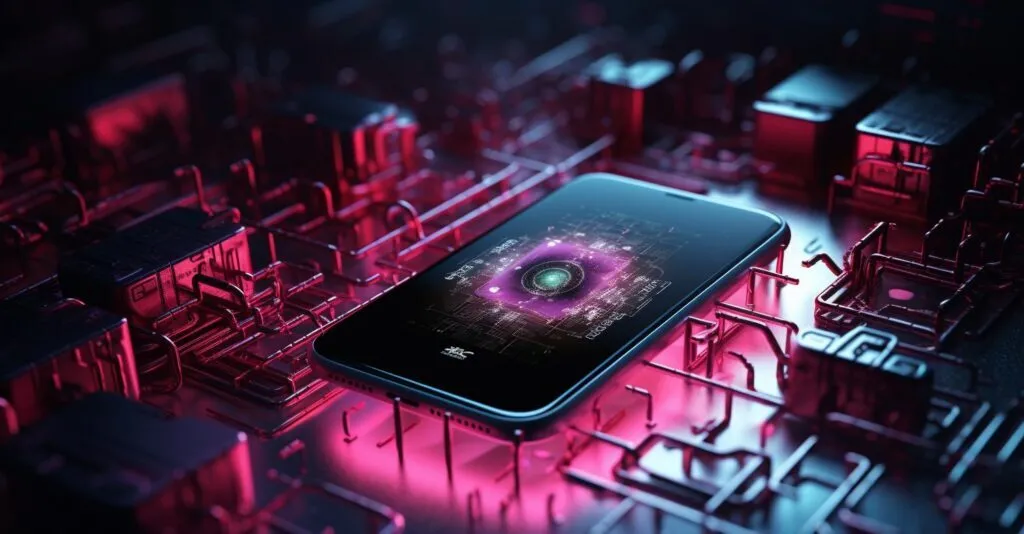 Iphone Security Concept Art
