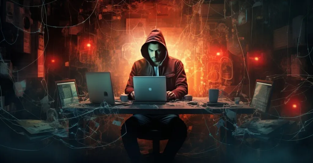 Identity Fraud Illustration