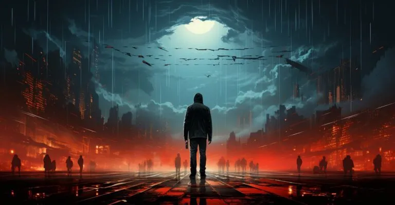 Identity Theft Conceptual Illustration