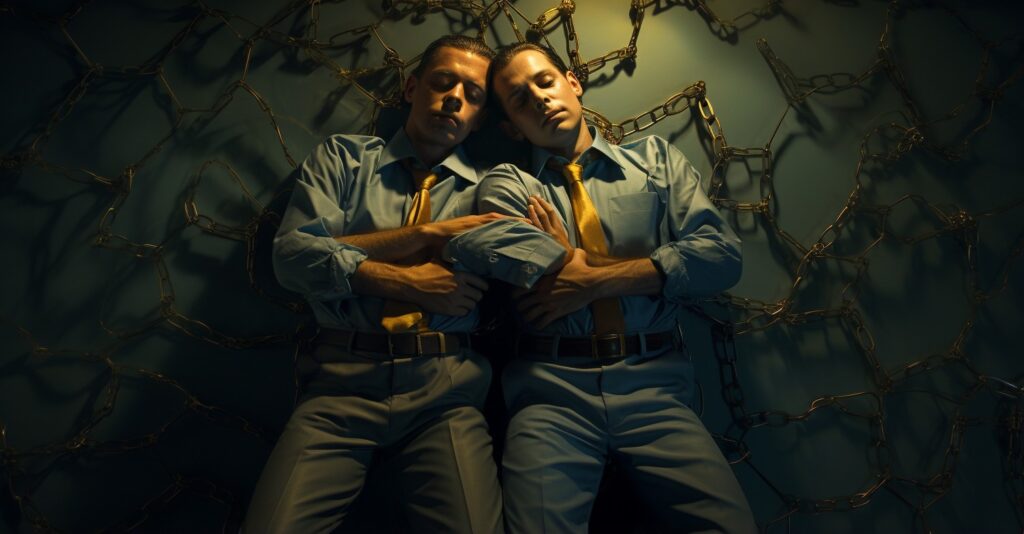 Identity Theft Conjoined Twins Attached At The Side
