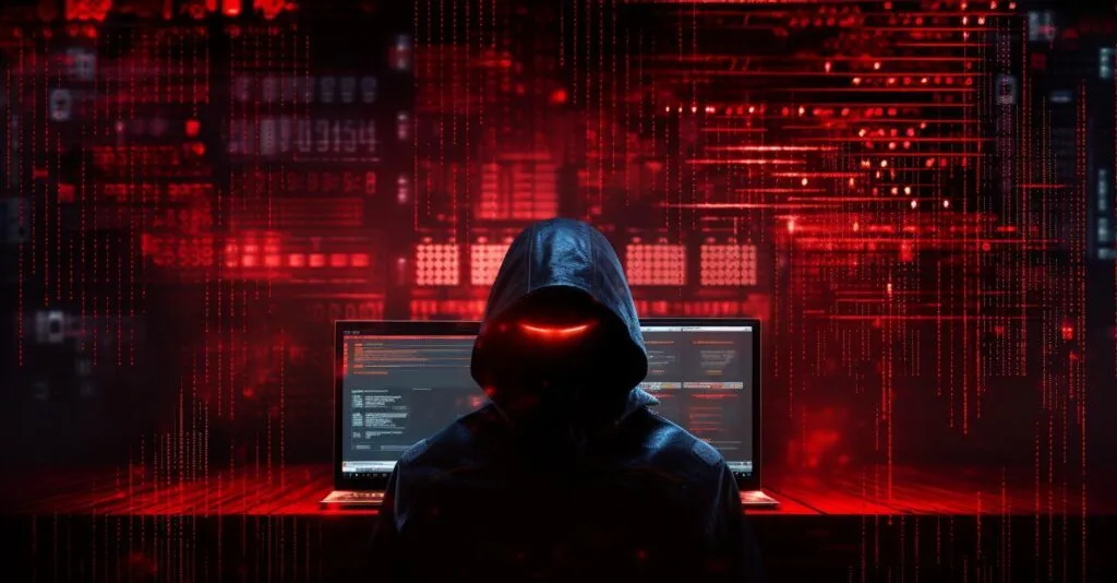 Identity Theft On Computer Screen