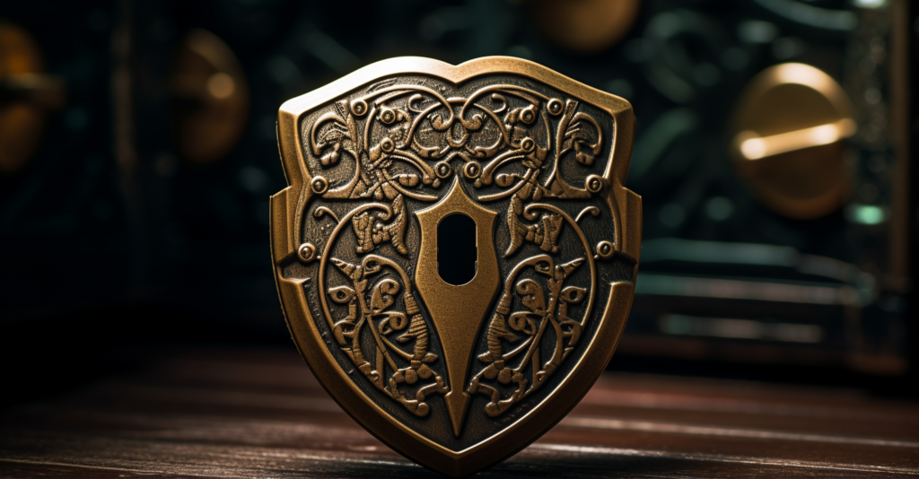 Identity Theft Protection Shield And Lock