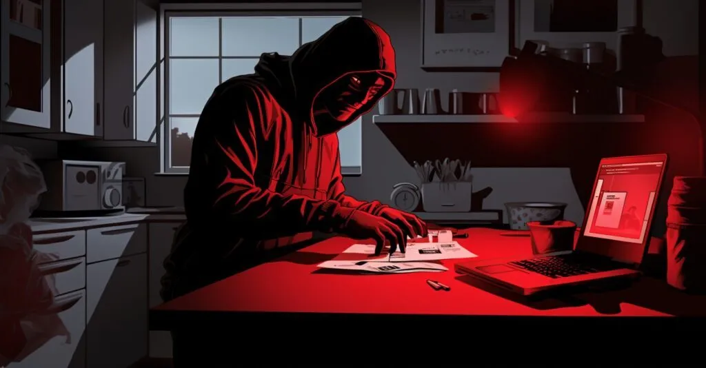 Identity Thief Caught In The Act
