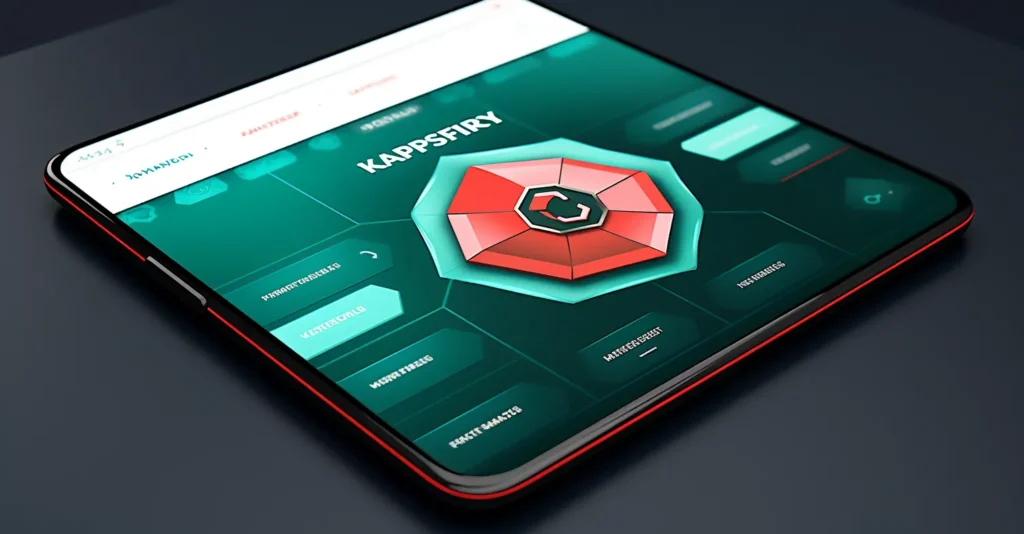 Kaspersky Mobile Antivirus On A Mobile Screen