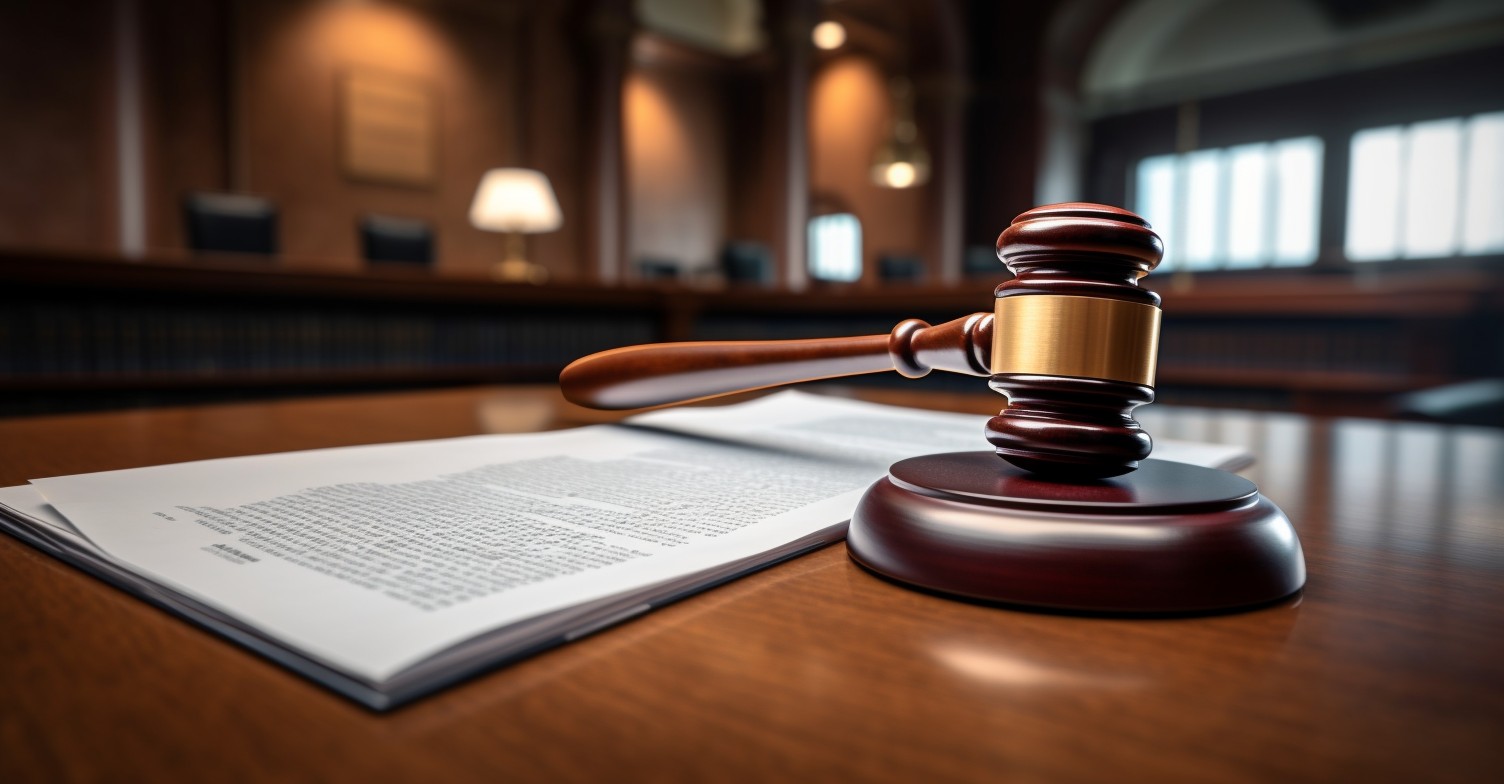 Legal Documents And Gavel