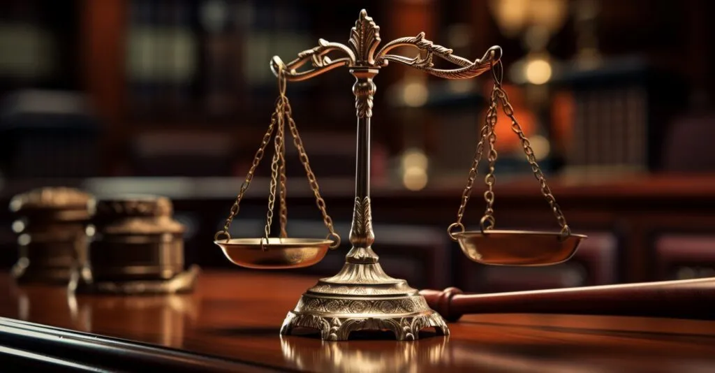 Legal Gavel And Scales